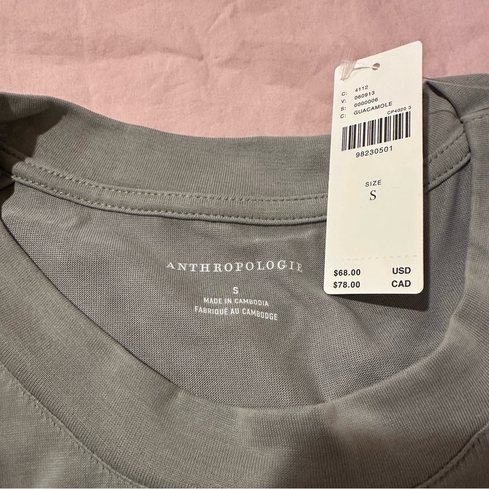 NWT Anthropologie Front Twist Muscle Tank - Picture 4 of 9